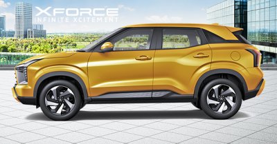 Warna Energetic Yellow Metallic Mitsubishi Xforce Malang Jawa Timur