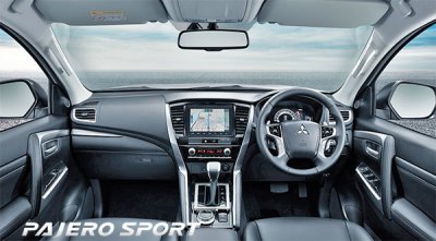 New Dashboard & Interior Black Piano New Pajero Sport Dakar Malang Jawa Timur